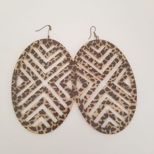 Leopard Earrings